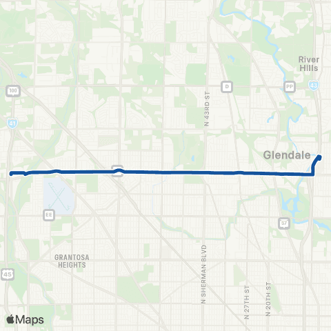 MCTS Silver Spring Drive map