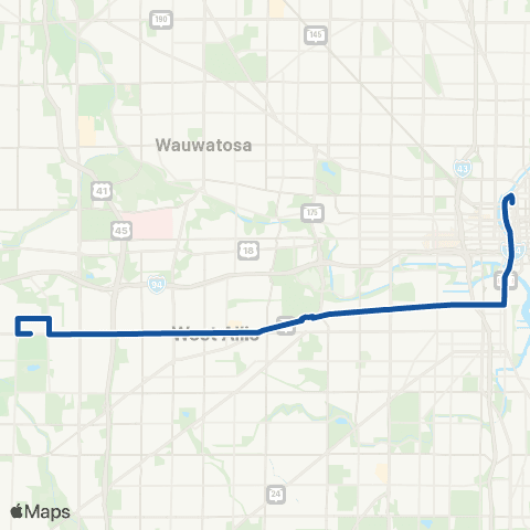 MCTS National - Greenfield map