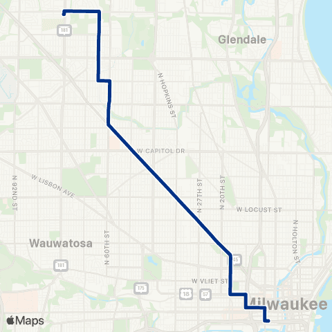 MCTS BlueLine map