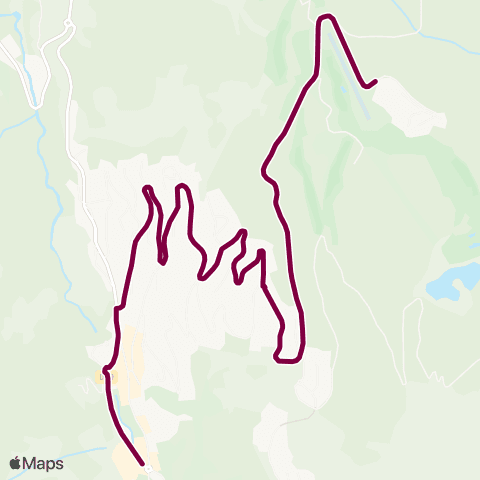 Méribus La Chaudanne / Méribel / Altiport map