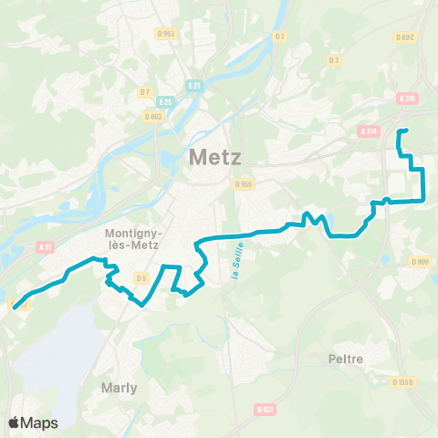 LE MET' Hôpital Schuman - Moulins Tournebride map