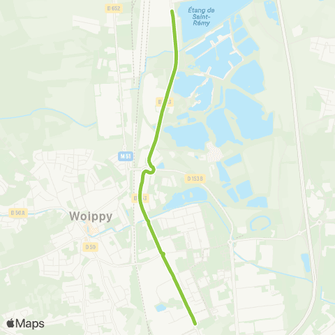 LE MET' Intendants Joba - Woippy St-Rémy map