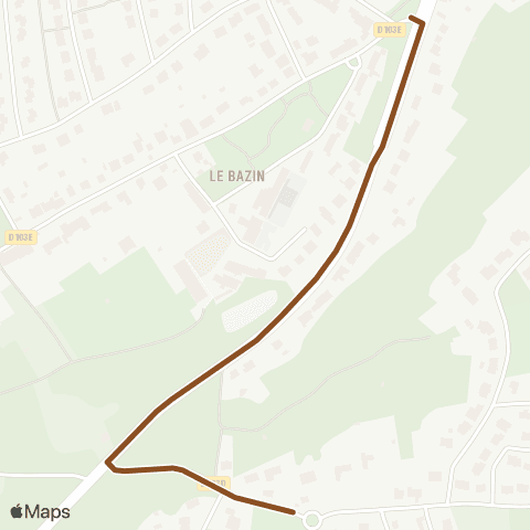 LE MET' Maison Neuve - Jussy map