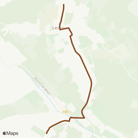 LE MET' Maison Neuve - Lessy map