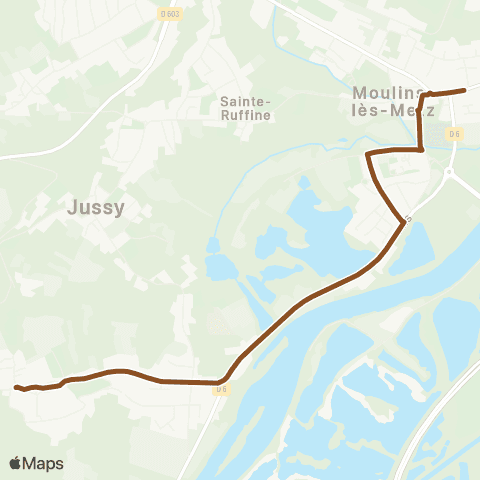 LE MET' Moulins-les-Metz - Vaux map