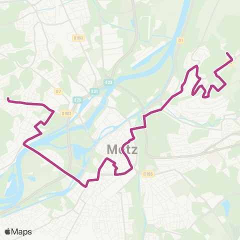 LE MET' St-Julien-les-Metz - Devant les Ponts map