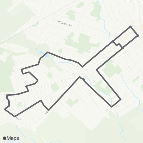 Metlink Masterton - Masterton South - Masterton map