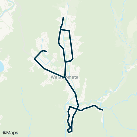 Metlink Wainuiomata - Wainuiomata High, Intermediate & St Claudine Thevenet Schools map