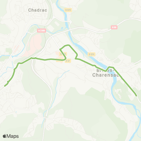 Mobilité-en-Velay Brives Charensac Boudon Lashermes map