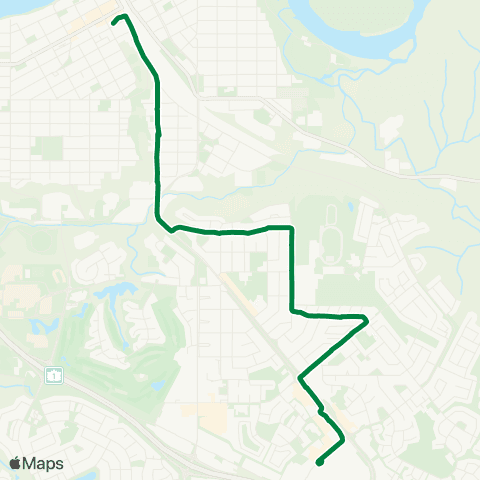 Medicine Hat Transit Dunmore Road map
