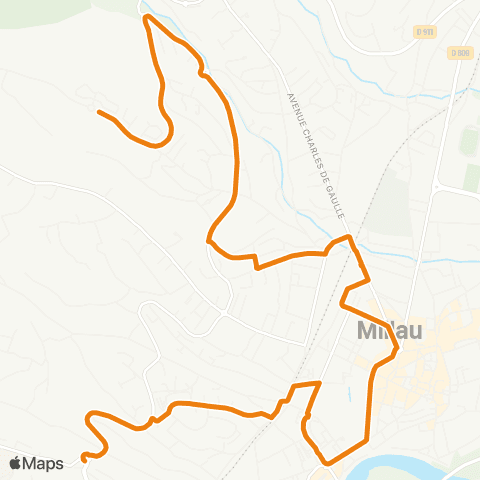 Mio Gandalous - Vigo map