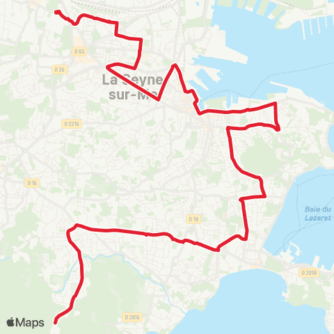 Mistral Langevin - Le Mai / Fabregas map