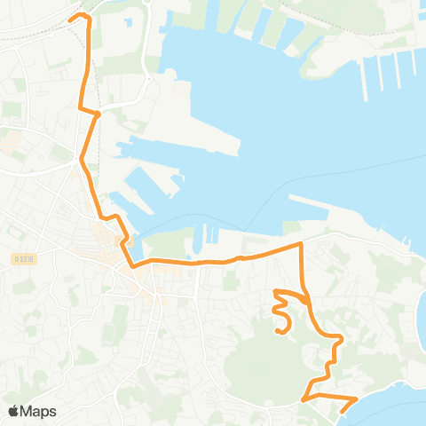 Mistral Gare (La Seyne / Six Fours) - Mont des Oiseaux / Tamaris map