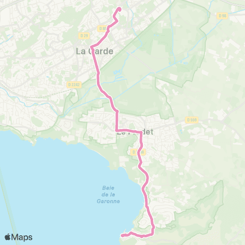 Mistral Planquette - Oursinières map