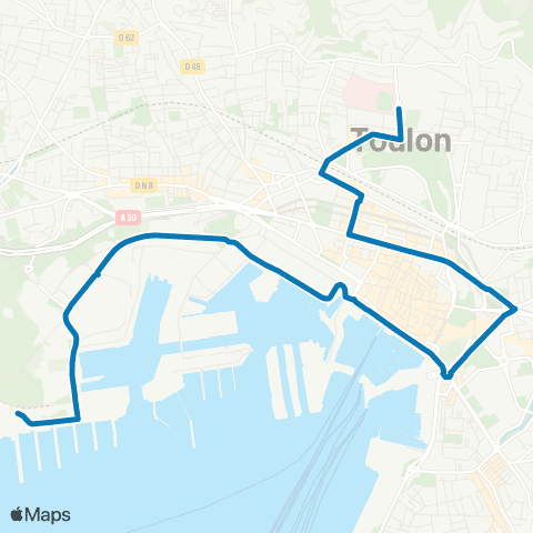 Mistral Hôpital Ste Anne - Milhaud 6 map