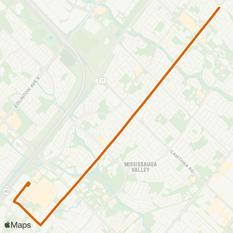 MiWay Glenforest SS map