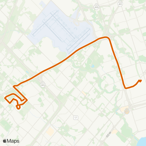 MiWay Keaton map