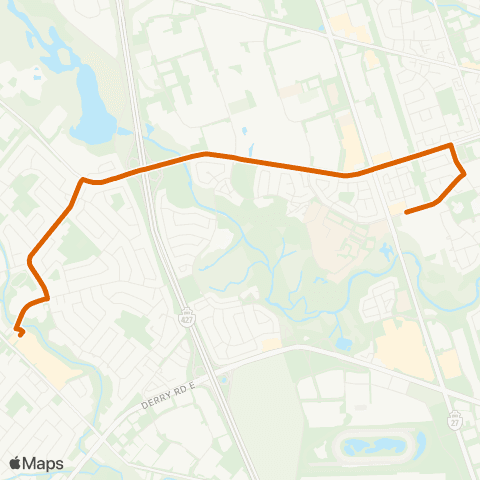 MiWay Finch map