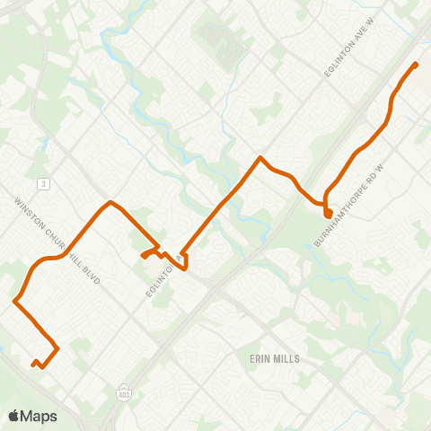 MiWay Rathburn map