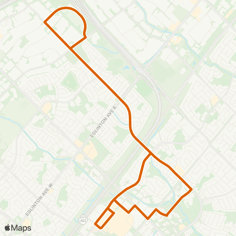 MiWay Carassauga A map