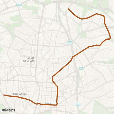 Metro Argüelles-Pinar de Chamartín map