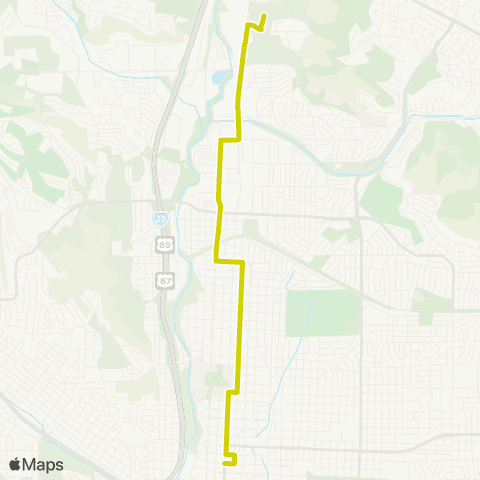 Mountain Metro Weber / Eagle Rock map