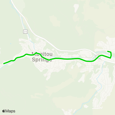Mountain Metro Incline / Cog Shuttle map