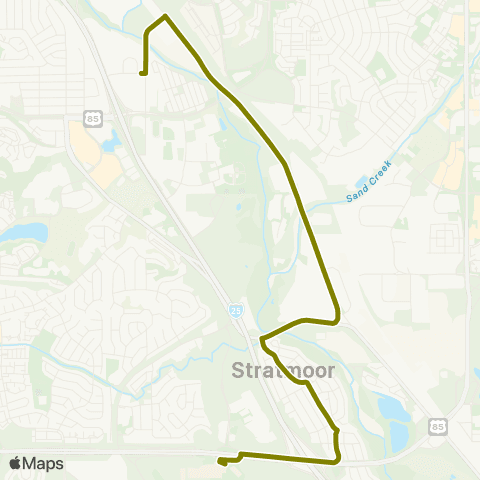 Mountain Metro Las Vegas St / PPSC map