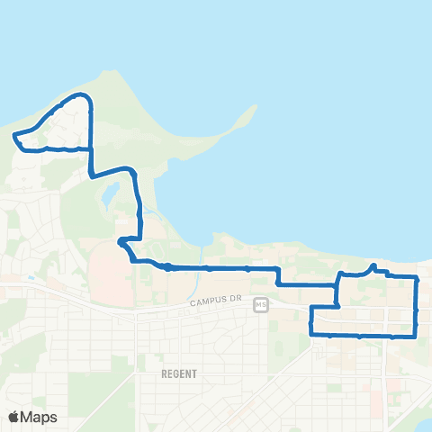 Madison Metro Route 80 map