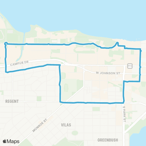 Madison Metro Route 82 map