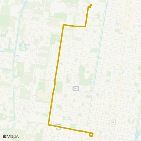 Metro McAllen Route 11 map