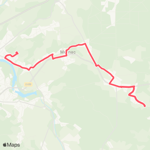 Möbius Ruelle Cité Scolaire - Mornac Quéroy map
