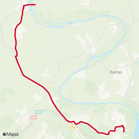 Möbius Vindelle / Marsac map