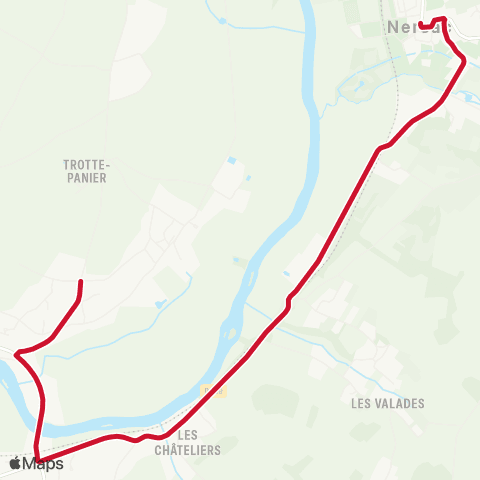 Möbius Sireuil / Nersac / Trois-Palis / Roullet-St-Estèphe map