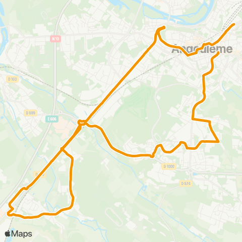 Möbius Studibus 1 map