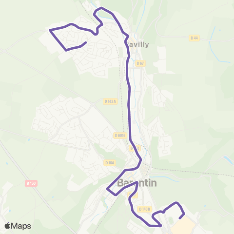 MOCA Barentin - Pavilly map