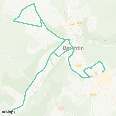 MOCA Barentin - Villers-Écalles map