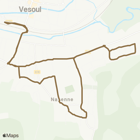 Moova Mobilités PEM <> Navenne Mairie map