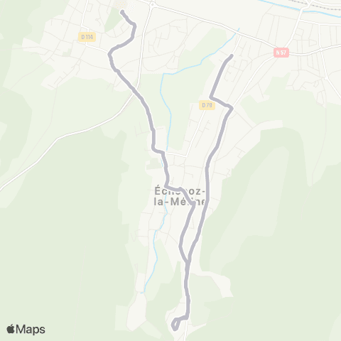 Moova Mobilités Direct 2 map