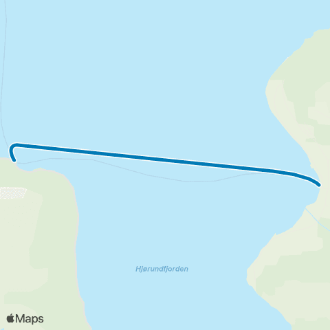 FRAM Festøya-Hundeidvika map