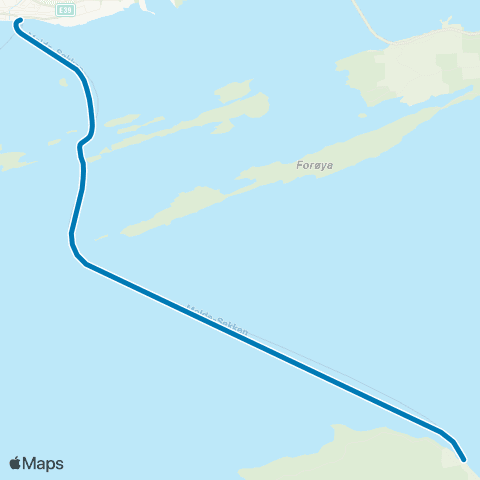 FRAM Molde-Sekken map