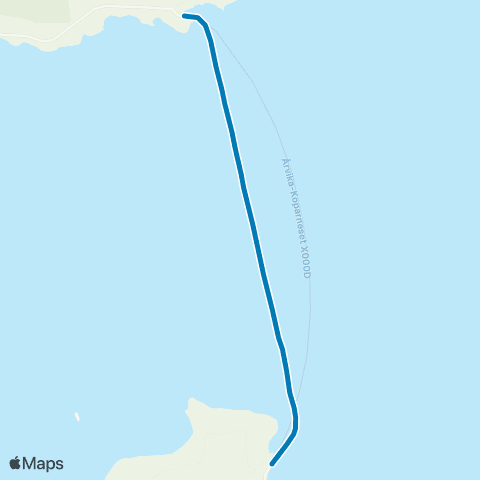 FRAM Koparneset-Årvika map