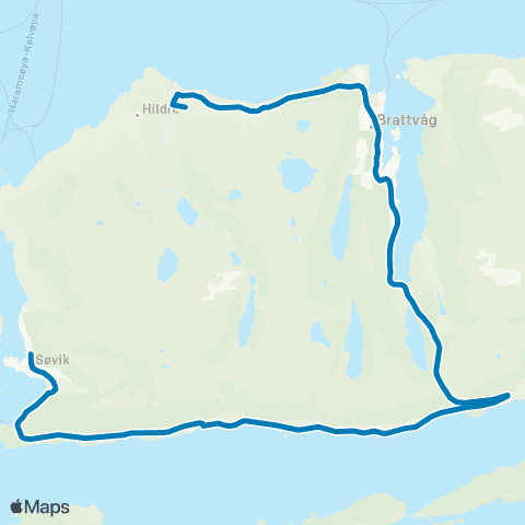 FRAM Skoleturer Haram map