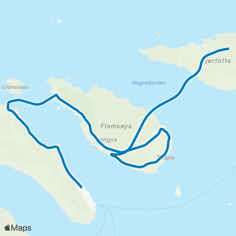 FRAM Nogva-Haram-Austnes map