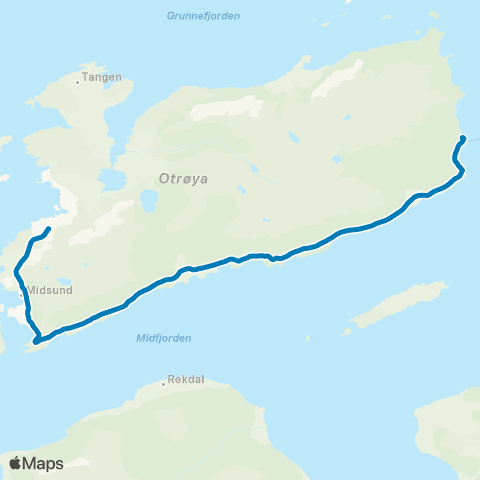 FRAM Midsund-Heggdal-Solholmen map