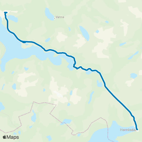 FRAM Viddal-Høydal-Fyrde-Volda map