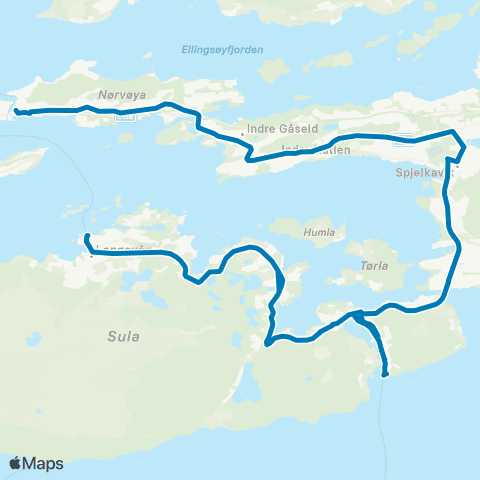 FRAM Langevåg - Moa - Ålesund map
