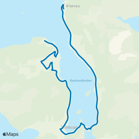 FRAM Lerheim - Rødven map