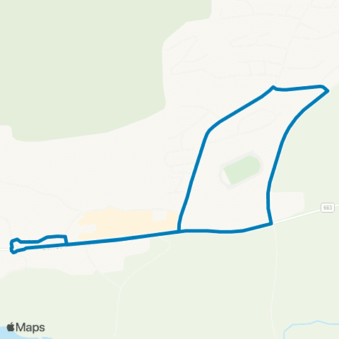 FRAM Elnesvågen-Hauglia map