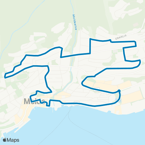 FRAM Granlia-Træffhuset map
